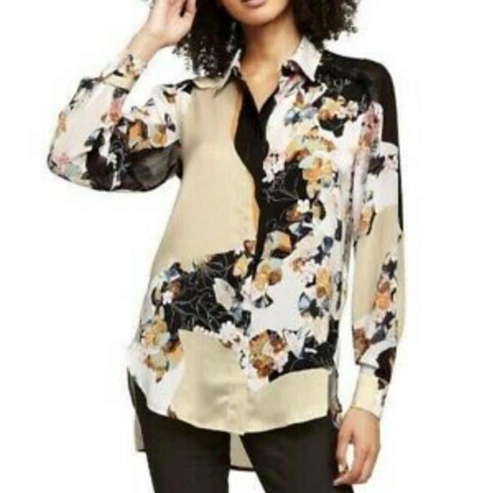 Philipp Lim for target Floral Print Women's Top, M
